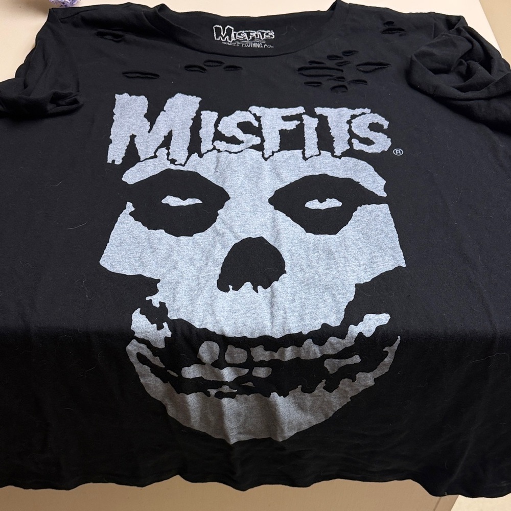 Misfits Black Graphic T-Shirt 3X